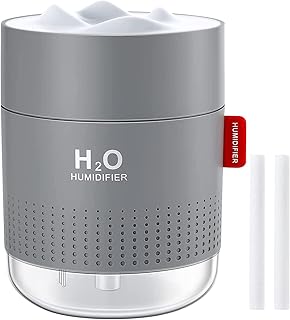 Luftbefeuchter Schlafzimmer, Vintoney 500 ML USB Raumbefeuchter Humidifier Kinderzimmer Pflanzen …