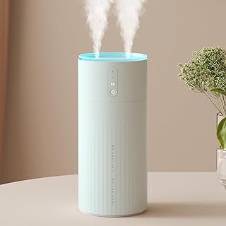 JISULIFE Luftbefeuchter Schlafzimmer 1 L, Humidifier Top-Fill raumbefeuchter 30 dB, 8000mAh rauml…