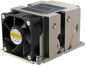 JANZU Kühler LGA3647-2U-R83, 240 W, für schmale Heizkörper LGA 3647 2U mit Kühlkörper, 4 Wä…