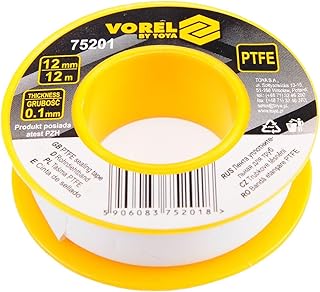 1 Rolle Teflonband Gewindedichtband 12 Meter PTFE 12 mm Dichtband