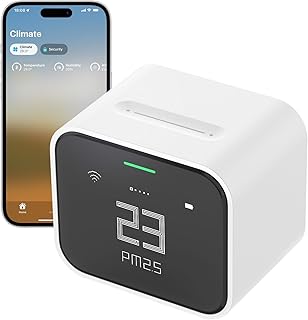 Qingping Air Monitor Lite, Apple HomeKit kompatibel Wi-Fi Smart Luftqualität Messgerät erkennt …