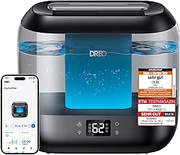 Dreo Smart Luftbefeuchter für Schlafzimmer, oben befüllbarer 4L Supergroßer Kühler Nebel Humi…