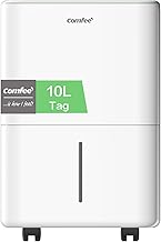COMFEE Luftentfeuchter 10 Liter/Tag, geeignet für Räume von ca. 40 Kubikmetern (16 Quadratmeter…