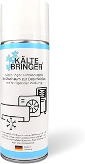 Kältebringer Klimaanlagenreiniger Schaum 400ml – Desinfektion für Splitgerät oder Auto KFZ – m…