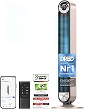 Dreo 25dB Smart Leiser Turmventilator mit Kühlung, 106cm WiFi Alexa Tower Fan, 90grad oszilliere…