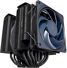 Cooler Master MasterAir MA824 Stealth CPU-Kühler – Dualer Kühlkörper, Push-Pull Mobius 135 &…