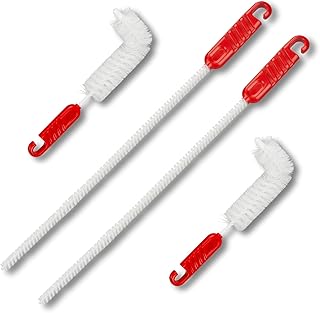 zederle 2X Reinigungsbürsten für Abwasserkanäle & 2X Bürsten für den Waschbeckenüberlauf, R…
