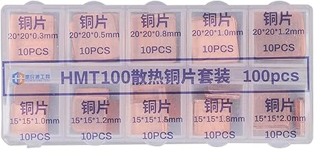 Kupfer-Kühlkörper-Pad-Set, 100 Stück |10 Typen für CPU GPU VGA Video Speichersystem Speicherk…