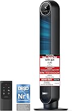 Dreo 20dB Leiser Turmventilator, 10 m Wurfweite 4 Geschwindigstufen 4 Modi 8 Std. Timer 90° os…