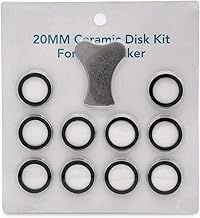 11-teiliges Pflegeset für Zerstäuber, Ersatzteil-Set für Keramik-Scheibenschlüssel, für