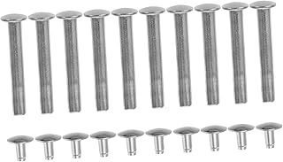 PRETYZOOM Nietmuttern-set Für Handventilatorwellen 20 Mm Nieten Für Handgefertigte Ventilatorre…