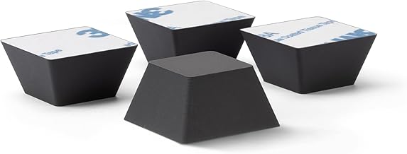 Dynavox Silikon-Elastomer Dämpfer EDS20 4er-Set, Universal Absorber-Füße für HiFi Geräte, La…