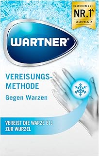 WARTNER Vereisung gegen Warzen – Spray zur Behandlung Kryotherapie zur Selbstbehandlung für Kind…