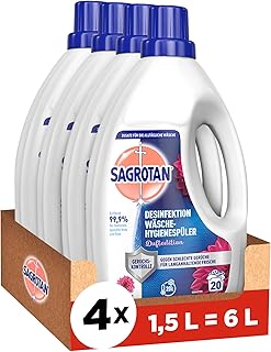Sagrotan Wäsche-Hygienespüler Duftedition – Desinfektionsspüler für hygienisch saubere und …