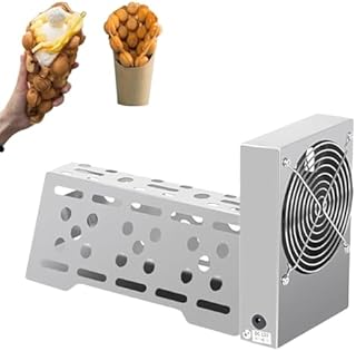 Automatischer Eierwaffel-Gebläse mit Induktionskühlung, Edelstahlhalterung für Imbissbuden und…