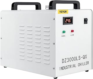VEVOR Wasserkühler, industrieller CW-3000, Industriekühler, präziser Thermostat, für CNC-Grav…