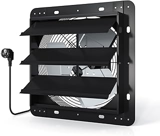 Aygrochy 250mm zu und abluftventilator, Industrie Wandventilator 1360m³/h, Belüftung und Kühlu…