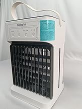 Mobile Klimaanlage Mini Klimaanlage 1100ml Wassertank 3 Lüftergeschwindigkeiten 3 Nebelmodi, mit…