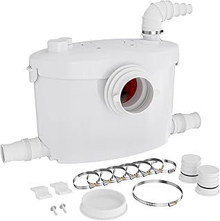 XPOtool 4/1 Kleinhebeanlage 400 W mit Häcksler, Hebeanlage bis 8,5 m Höhe, Abwasserhebeanlage m…