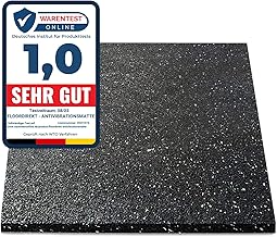 Floordirekt Premium Antivibrationsmatte 60x60cm – Made in Germany – für Waschmaschine Trockner e…