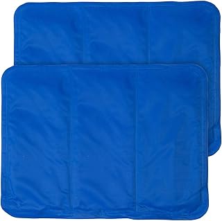 Newgen Medicals Kühlmatten für Menschen: 2er-Set kühlende Kissenauflagen, 30 x 40 cm, blau (Ma…