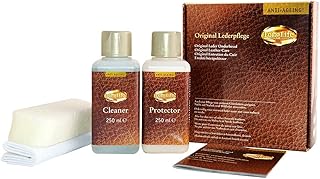 LongLife Lederpflegeset Anti-Ageing Maxi, je 250ml Cleaner & Protector