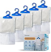 5er Set XL Luftentfeuchter zum Aufhängen I Luftentfeuchter Beutel I Entfeuchter Schrank und Feuc…