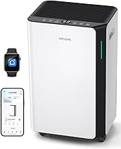 HUMILABS Luftentfeuchter Elektrisch 20L Für Räume von 60m²/App & WLAN Raumentfeuchter/Mit Abla…