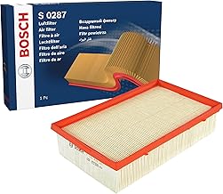 Bosch S0287 Luftfilter für Autos – reinigt angesaugte Luft von Partikeln – hohe Nass- und Reißf…