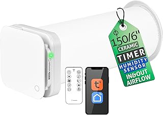 Turbionaire Trend HRV 150 WMW Dezentrale Wohnraumlüftung mit Wärmerückgewinnung (VMC), WiFi, F…
