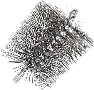 Zuverlässige Rohrbürste für saubere und hygienische Schornsteine und Lüftungskanäle (120 mm)