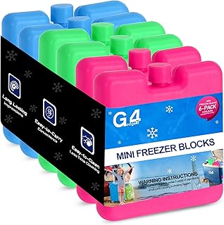 Freezer Blocks Ice Brick Pack Block Blocks Freezer Cooler Bag Box Travel Picnic