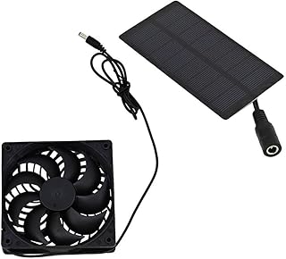 2W Solar Abluftventilator für nachhaltige Kühllösungen in Camping und Tierhäusern