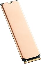 M.2 2280 SSD Kühlkörper Kupfer, 75 * 23 * 0.5mm, Laptop NVMe M.2 Heatsink Hitzeschild Cover + T…