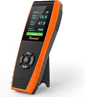 Temtop RaumLuftqualitätsdetektor Luftqualitätsdetektor Innenraum Monitor Datenausgang Formaldeh…