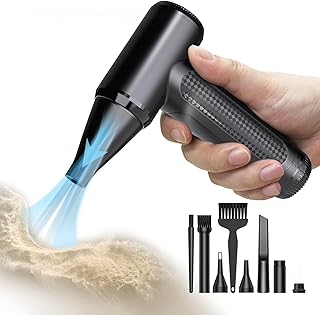 Elektrisches Staubgebläse, Pejevir 3 Gang 150000 U/min Air Duster, USB Wiederaufladbar Druckluft…