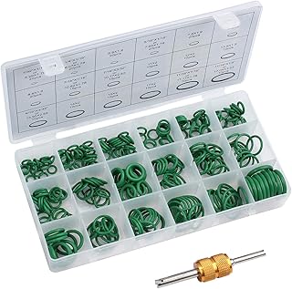 AUTOUTLET 270tlg. Dichtungsringe Set, 18 Größen, O Ringe Sortiment, Gummi Dichtungen Ringe Gumm…