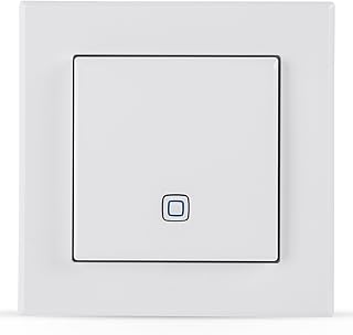 Homematic IP Temperatur- und Luftfeuchtigkeitssensor – innen, Smart Home, steuert digital Heizk…