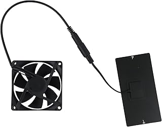 Solarbetriebenes Lüfter-Set, 10 W, 5 V, Gleichstrom-Motorventilator, 3000 U/min, Geschwindigkeit…