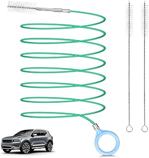 Draupnir Auto Schiebedach Reinigungsbürste，500cm Lang Schiebedach Ablauf Bürste Flexible Abfl…