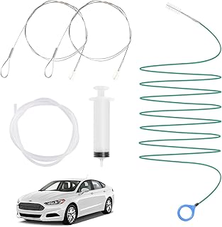 Auto Schiebedach Reinigungsbürste, 300cm Lang Flexible Abflussbürste, Abflussreiniger Werkzeug …