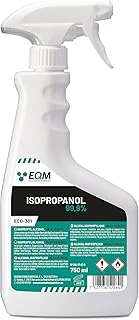 EQM – ECO-301 – Isopropanol – Isopropylalkohol 99.9% – 750 ML – Reinigung von elektronischen Baut…