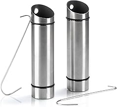 com-four® 2x Luftbefeuchter aus rostfreiem Edelstahl – Verdunster für Heizkörper zum Aufhänge…