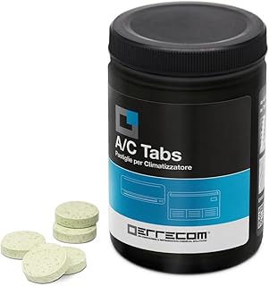 ERRECOM – A/C Tabs, Tabletten für Klimaanlage, verhindern die Bildung von Algen, Schleim, Schlam…