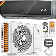 KESSER® Klimaanlage Set Split, WiFi/App Funktion Klimagerät, Kühlen A++/Heizen A+, 12000 BTU/h…