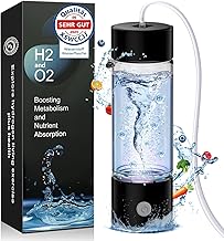 2026 Wasserstoff Wasserflasche【Neu SPE PEM-Technologie – 5000PPB】 Hydrogen Water Bottle Wasse…