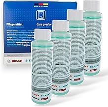 4 x 125ml Pflegemittel Reiniger für Bosch Siemens 312111 00312111 für Trockner Wärmepumpentroc…