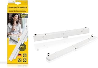 Schellenberg 46601 Universal-Fensterlüfter Passivlüftung für den Fensterflügel, Starterset/Do…