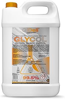 GiDeli Ethylenglykol 5L – Glykol für Heizkörper, Heizungswasser – Solarflüssigkeit Kühlsystem…