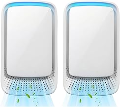 2026 Upgrade Luftreiniger mit Ionisator: 2 Stück Air Purifier Ionizer Generator,Negativ Lonen Lu…
